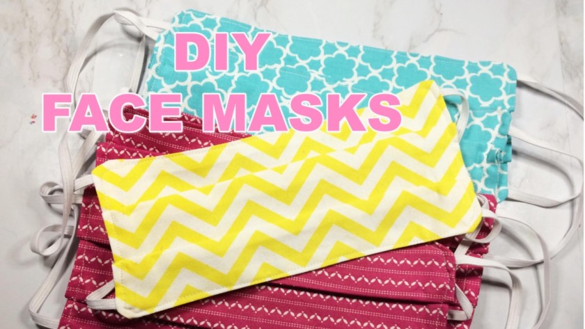 Easy sew 3 ply face mask