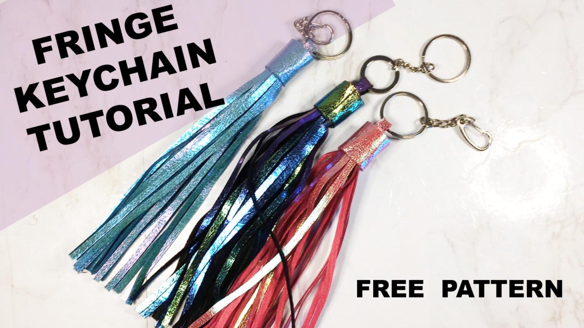 Download Easy fringe keychain tutorial - Craft with Catherine