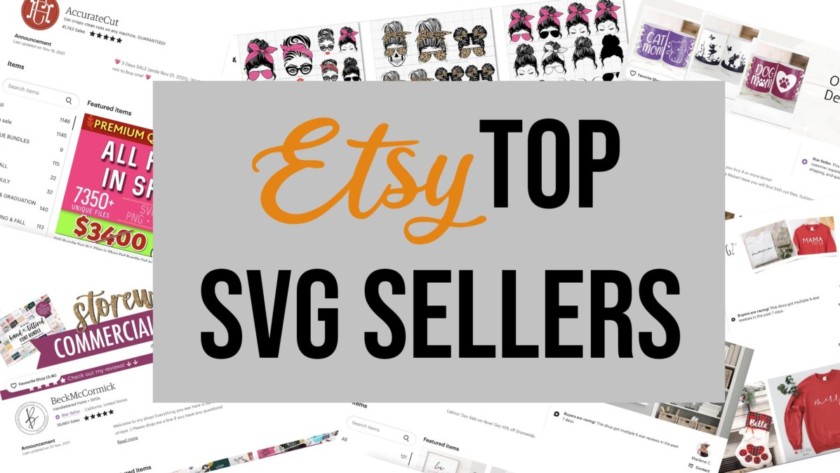 Etsy top 15 SVG sellers