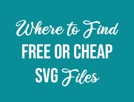 Where to find cheap or free svg cut file