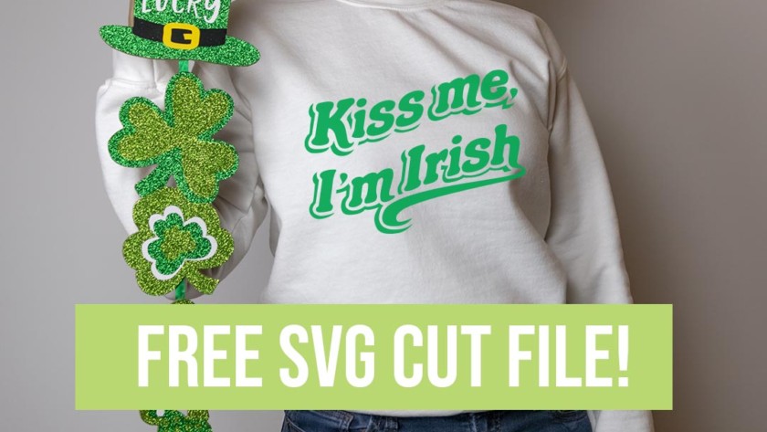 Kiss me I’m Irish Free SVG