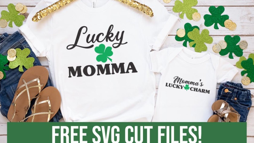 Lucky Momma plus Mommas lucky charm Free SVG’s