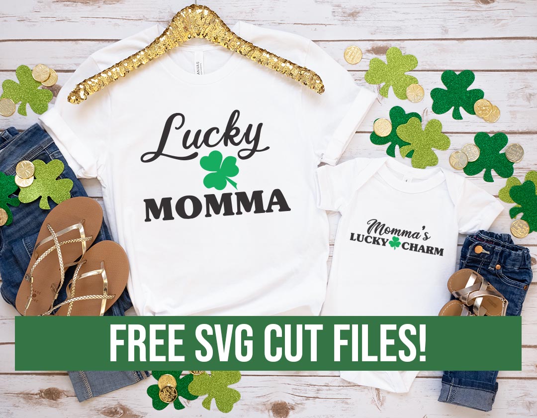 Lucky Momma plus Mommas lucky charm Free SVG’s