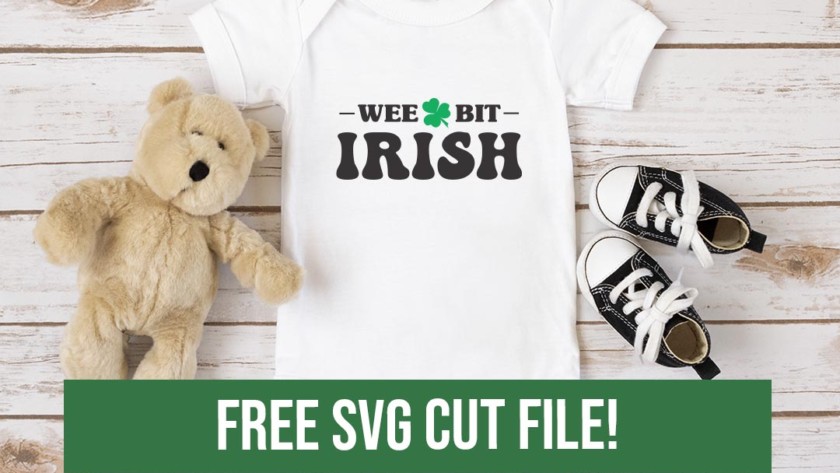 Wee bit Irish Free SVG