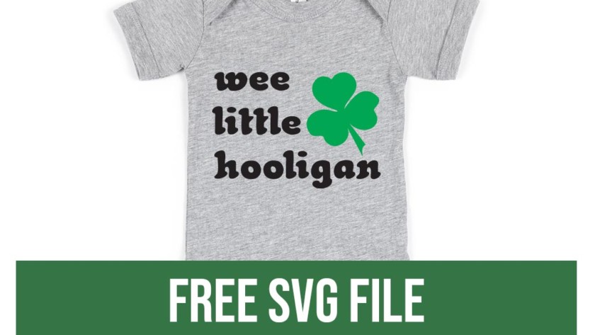 Wee little hooligan FREE SVG