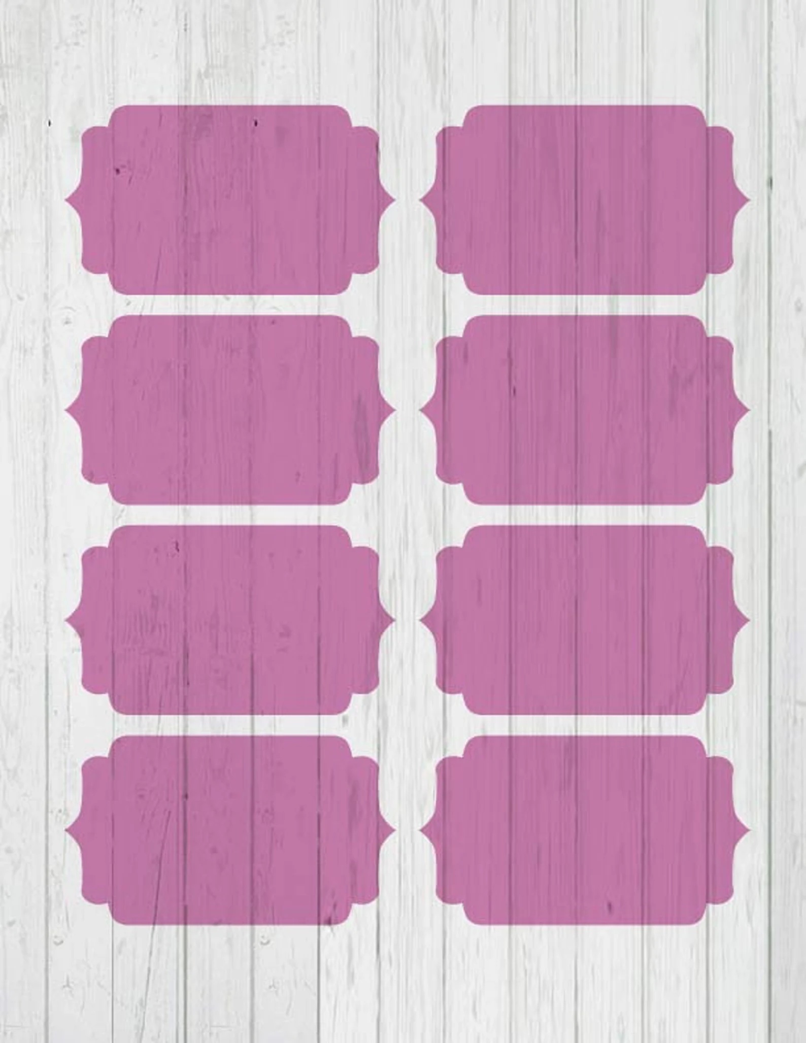 Ornate Business card cut file template Craft with Catherine