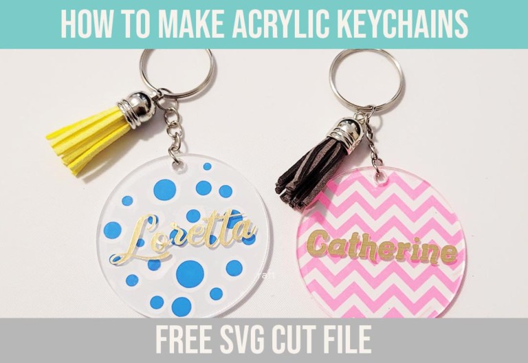 How to make Acrylic Keychains 12 free designs! Craft with Catherine