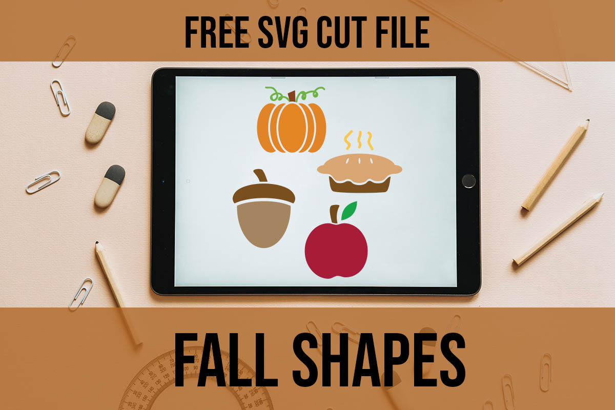 Fall shapes free svg cut files