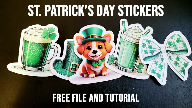 St Patricks day stickers