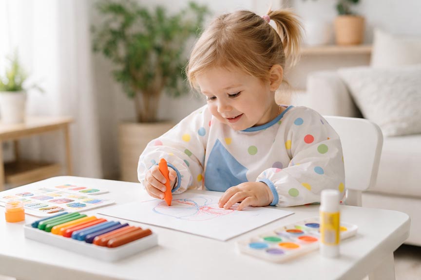 50 Easy Crafts for Toddlers (Low Prep & Low Mess Activities)