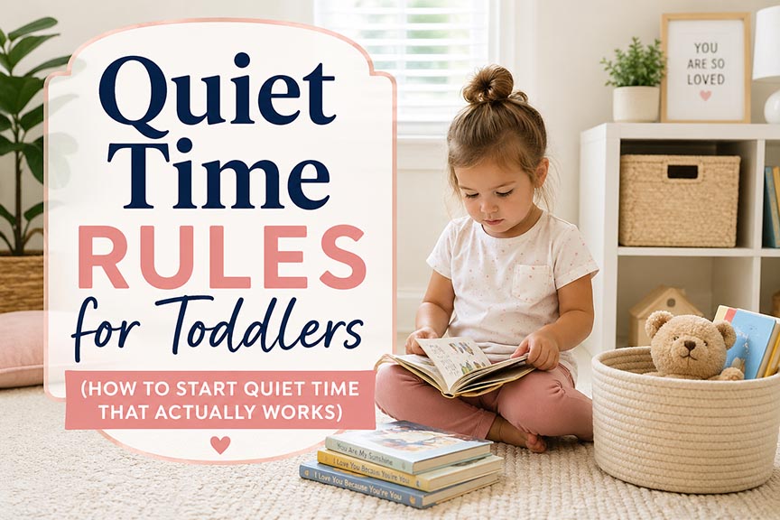 Quiet Time Rules for Toddlers (How to Start Quiet Time That Actually Works)