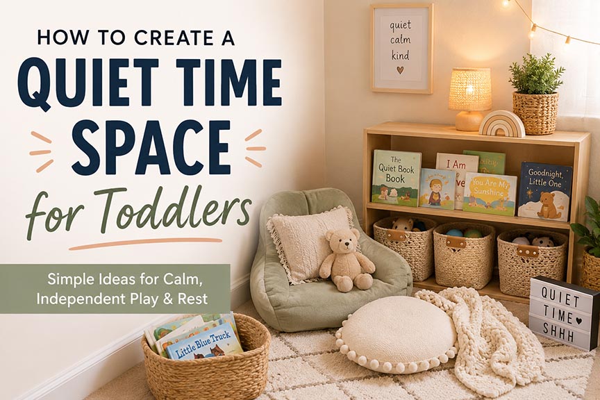 How to Create a Quiet Time Space for Toddlers